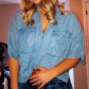 Gorgeous jean top